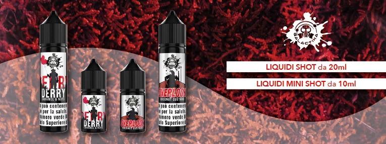 Linea Horror Shot 20ml e Mini Shot 10ml Galactika